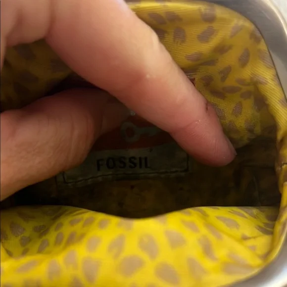 Floral Print Women's Fossil Coin Purse- Vintage - Picture 7 of 10